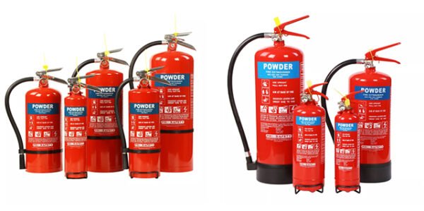 Dry powder fire extinguisher